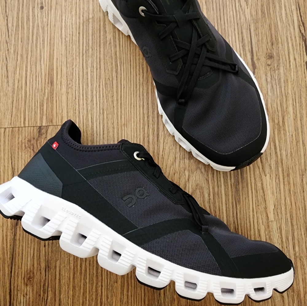 Size 10 New Women's ON Cloud X 3 AD Black/White - Picture 11 of 12